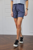 Жіночі шорти вільного крою спортивні повсякденні на резинці