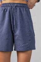 Жіночі шорти вільного крою спортивні повсякденні на резинці