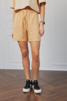 Жіночі шорти вільного крою спортивні повсякденні на резинці