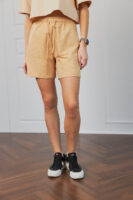 Жіночі шорти вільного крою спортивні повсякденні на резинці