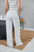 Жіночі штани палаццо з високою посадкою та вільним кроєм