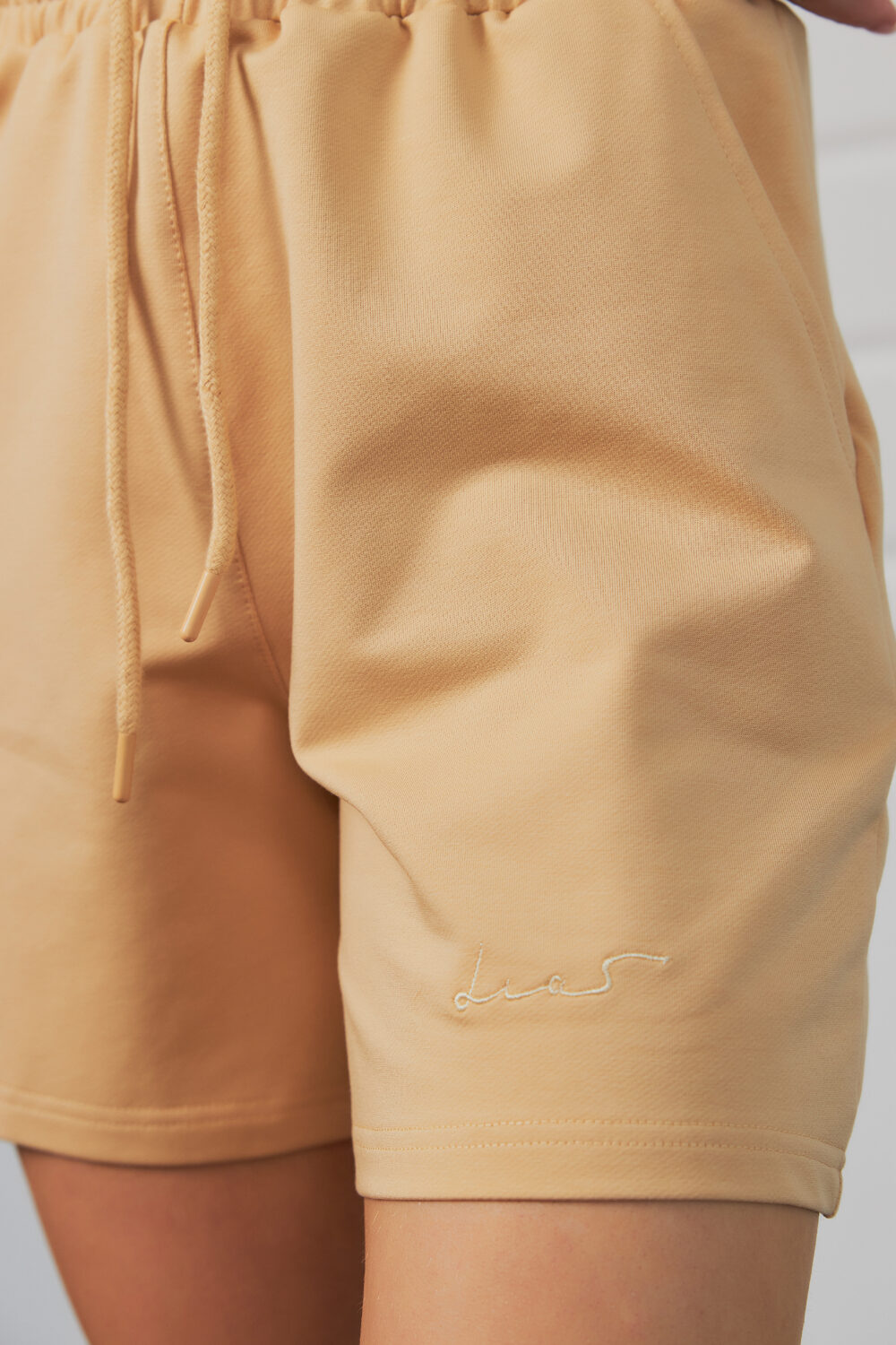 Жіночі шорти вільного крою спортивні повсякденні на резинці