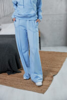 Жіночі штани палаццо з високою посадкою та вільним кроєм