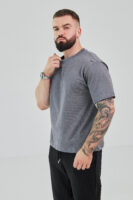 Чоловіча базова футболка з бавовни