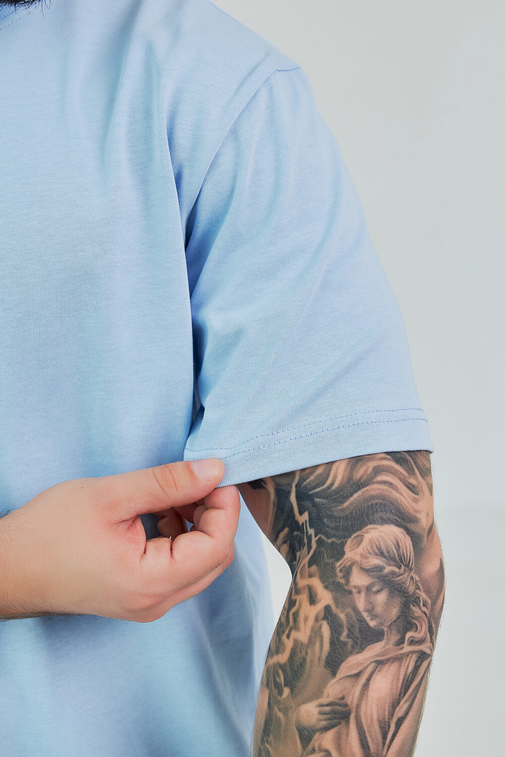 Чоловіча базова футболка з бавовни