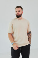 Чоловіча базова футболка з бавовни