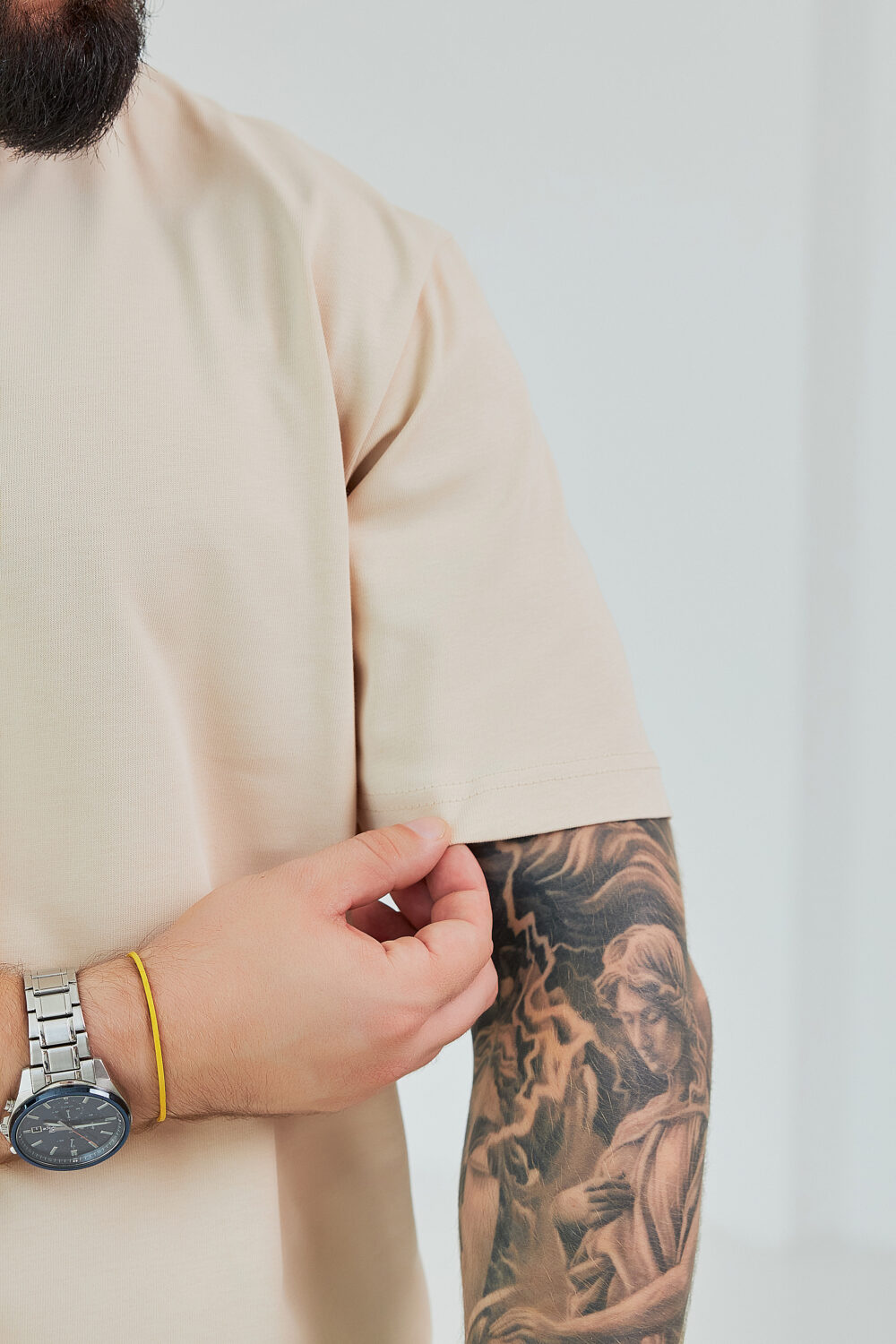 Чоловіча базова футболка з бавовни