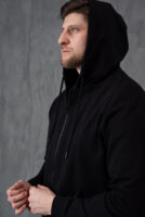 Чоловіча кофта на блискавці з капюшоном — легка та універсальна