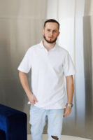 Чоловіче поло базове з бавовни пеньє