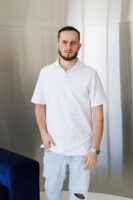 Чоловіче поло базове з бавовни пеньє