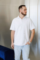 Чоловіче поло базове з бавовни пеньє