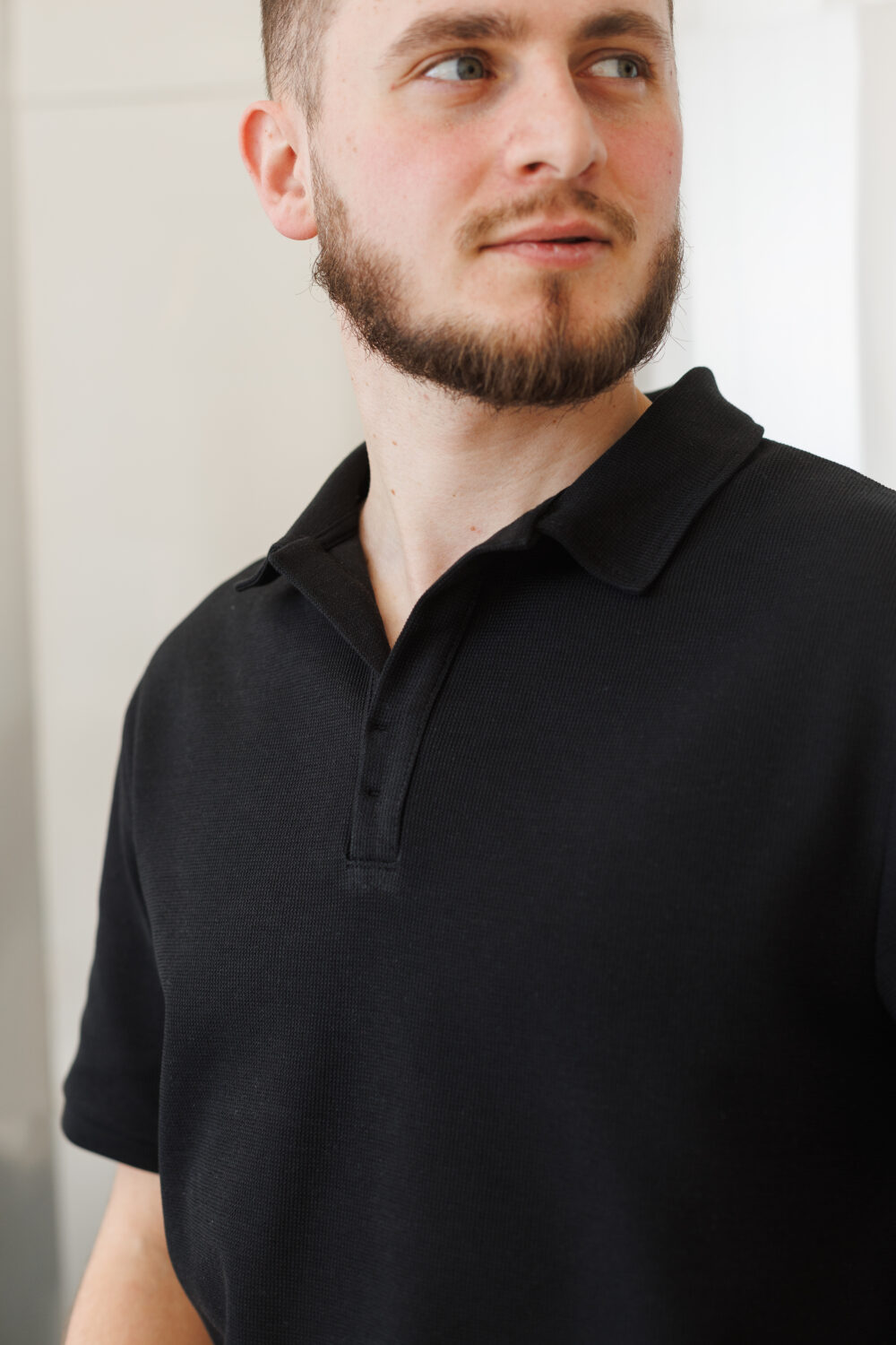 Чоловіче поло базове з бавовни пеньє