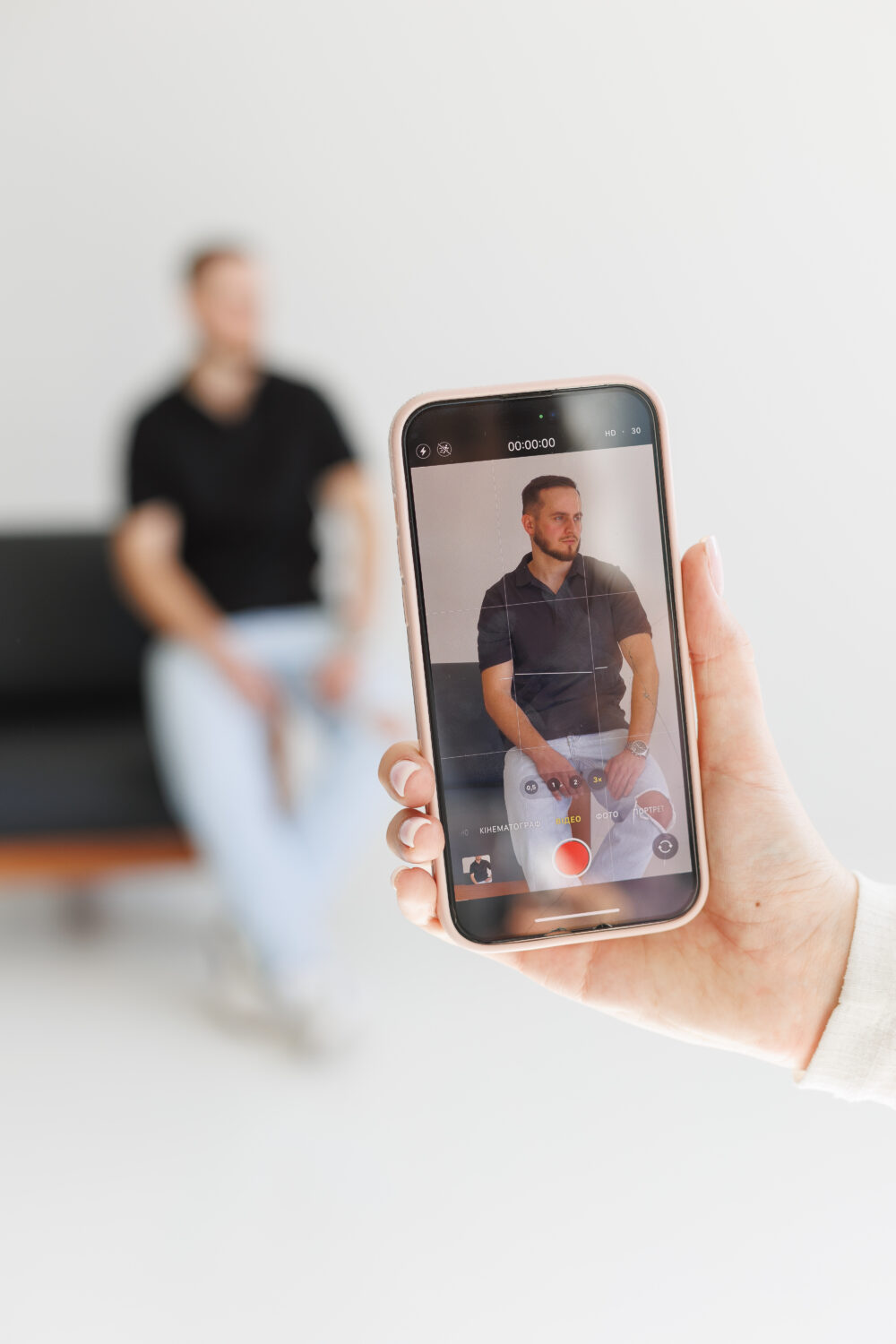 Чоловіче поло базове з бавовни пеньє