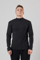 Чоловічий гольф з начосом високий комір базовий