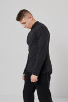 Чоловічий гольф з начосом високий комір базовий