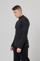 Чоловічий гольф з начосом високий комір базовий