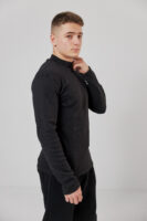 Чоловічий гольф з начосом високий комір базовий