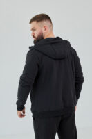 Чоловіче зіп худі на блискавці з м’якого трикотажу