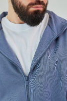 Чоловіче зіп худі на блискавці з м’якого трикотажу