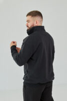 Чоловіча кофта на короткому замку з щільного трикотажу