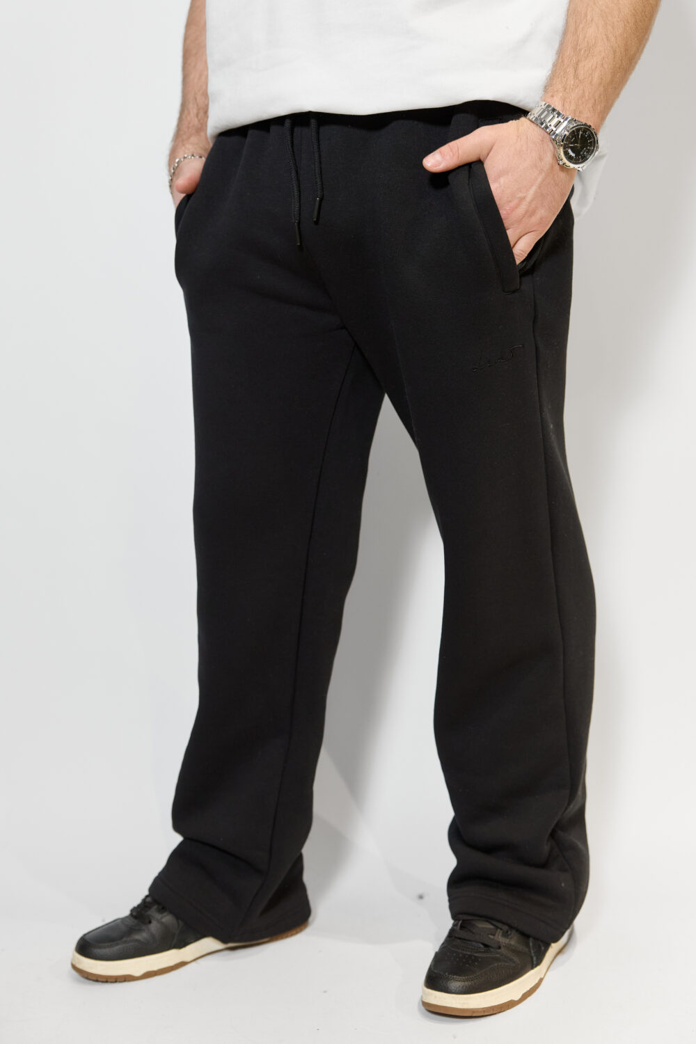 Чоловічі прямі спортивні штани класичного крою