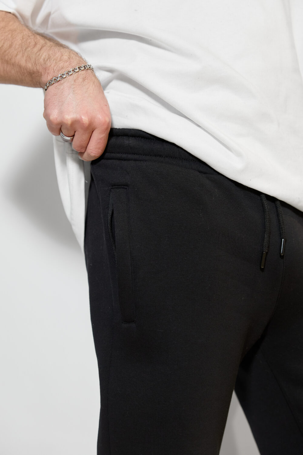 Чоловічі прямі спортивні штани класичного крою