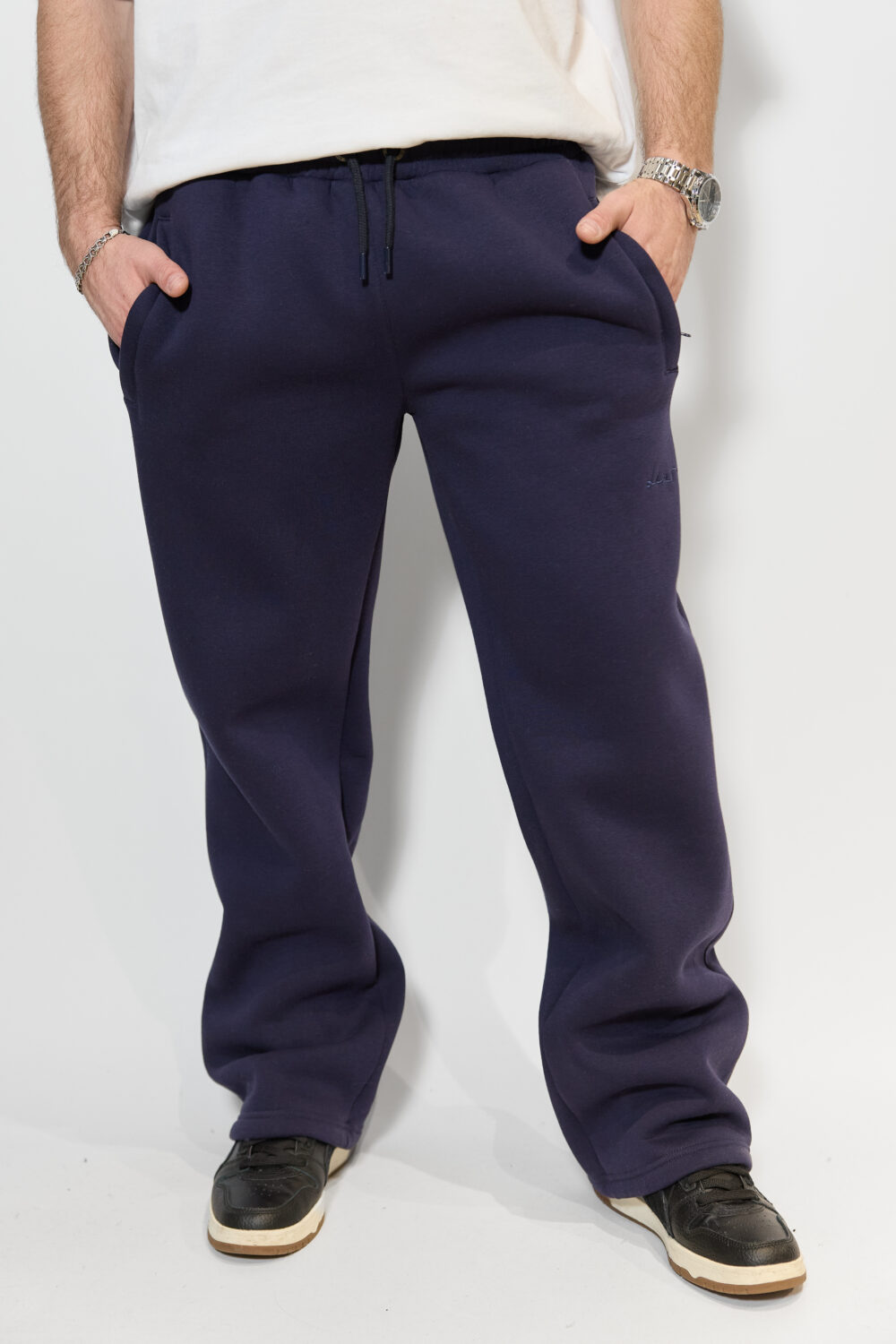 Чоловічі прямі спортивні штани класичного крою