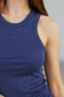 Жіноча майка з тонкої кашкорсе приталена базова