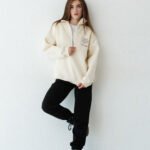 Жіночий світшот Zip Neck