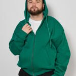 Чоловіче худі з капюшоном — тепле, щільне, oversize стиль